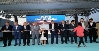 Hendek Atatürk Parkı Törenle Açıldı