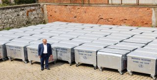 Mudanya'da çöp konteynırlarınının sayısı arttı