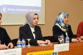 Bursa Büyükşehir'in  panelinde 'kadın,hak ve adalet' konuşuldu