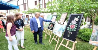 Mudanya Belediyesi  kursiyerlerinin emeği  sergiyle taçlandı