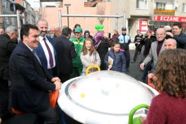 Osmangazi Belediyesi,Bahar Meydani ve Parkını hizmete açtı.