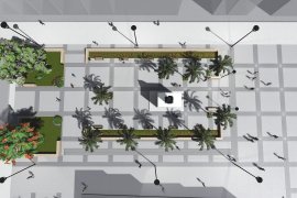Mudanya Belediyesi Mütareke Meydanı'nı yeniliyor.