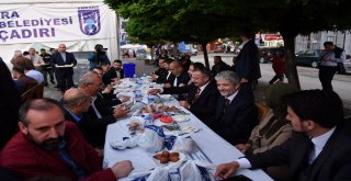 Başkan Tuna Vatandaşlar İftar Sofralarında buluşuyor