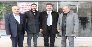 BELEDİYE BAŞKAN ADAYI EVREN DİNÇER MUHTARLARLA BULUŞTU