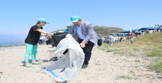 Ketendere'den Toplanan Çöpler Heykel Oldu