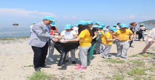 Ketendere'den Toplanan Çöpler Heykel Oldu