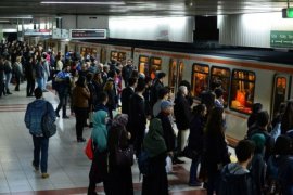 Başkent'te Ankaray ve Metro'da  günlük yolcu sayısı 500 bine ulaştı
