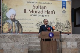 Sultan II. Murad Han Bursa’da dualarla anıldı