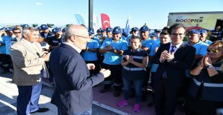 Balıkesir'de  Drone ile İlaçlama Dönemi