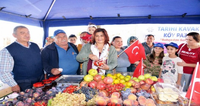 Tarihi Kavaklı Köy Pazarı Açıldı