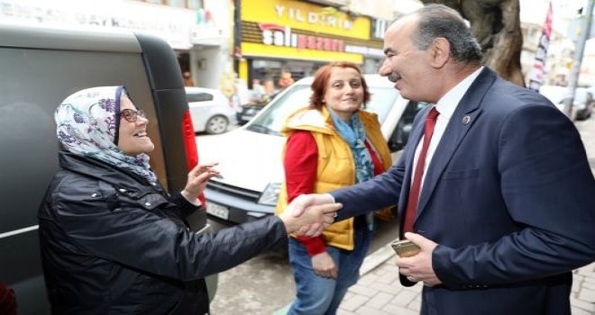 Başkan Türkyılmaz gece gündüz sahada