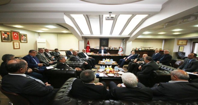 Amasya Belediyesi'nde  Müdürler Toplantısı