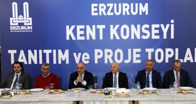 Kent Konseyi Erzurum'a vizyon çizdi