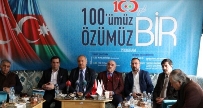 Erzurum'da program : '100’MÜZ ÖZÜMÜZ BİR'
