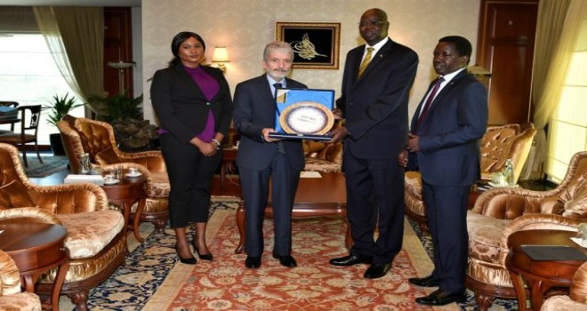 Başkan Tuna'ya  Büyükelçi ziyaretleri