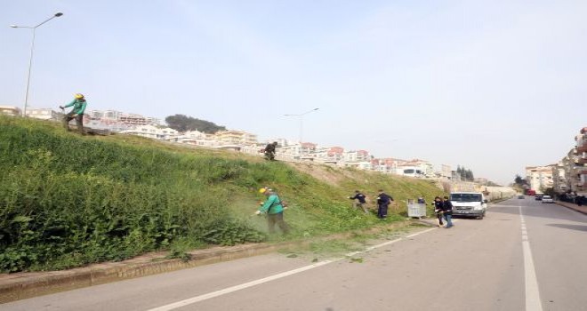 Mudanya'da bahar  temizliği başladı