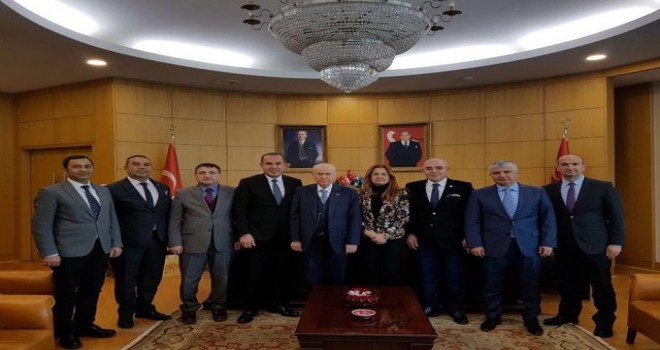 Başkan Hüseyin Sözlü’den MHP Lideri Bahçeli’ye ziyaret