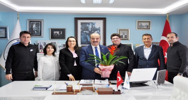 Başkan Türkyılmaz'a eğitime destek teşekkürü