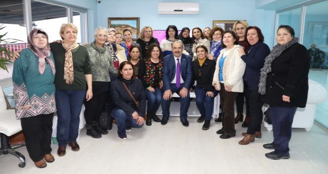 Başkan Türkyılmaz'dan emekçi kadınlara teşekkür