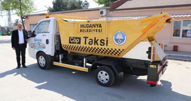 Mudanya'da  'çöp taksi' uygulaması başlıyor