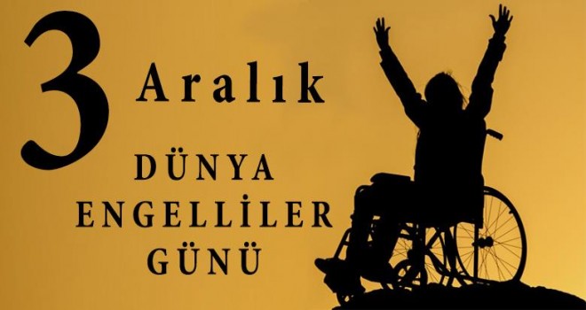 Başkan Hasan Taş'ın,engelliler haftası mesajı.