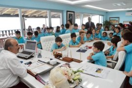 Başkan Türkyılmaz, öğrencilere yerel yönetimleri anlattı