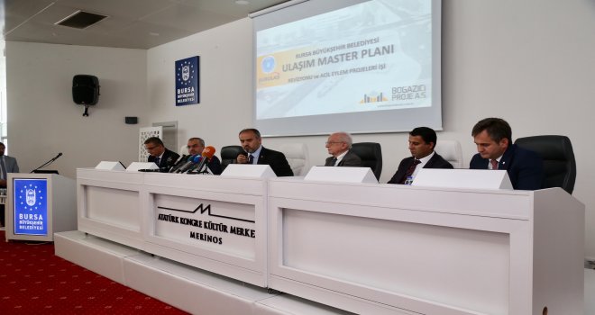 Bursa ulaşımına 15 yıllık yeni master plan