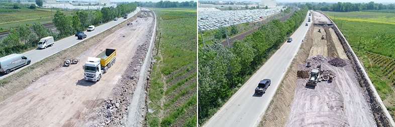 Kocaeli Salim Dervişoğlu Caddesi duble yol oluyor