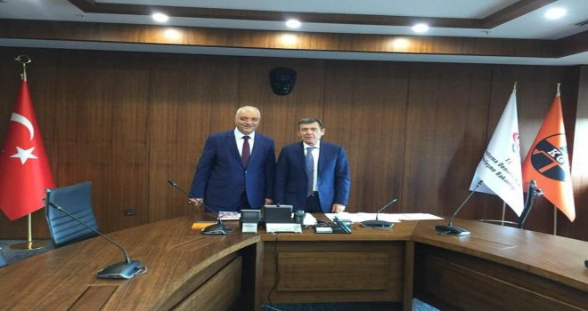 Belediye Başkanı İrfan Tatlıoğlu,  Adiloğlu'nu ziyaret etti.