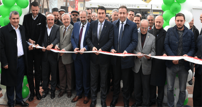 Osmangazi Belediyesi,Bahar Meydani ve Parkını hizmete açtı.