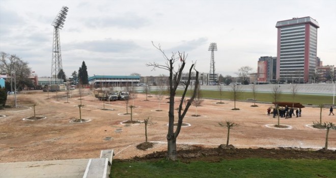 Eski stadyum alanı Bursa’ya nefes aldıracak