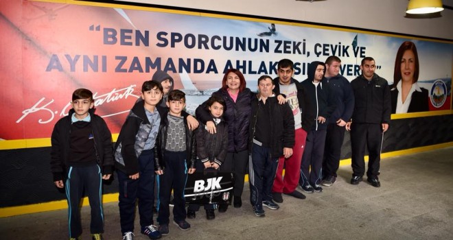 Başkan Benli, “Engelsiz Spor “ etkinliğinde gençlerle buluştu.