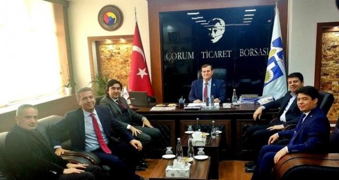 CHP TİCARET BORSASI ZİYARETİ