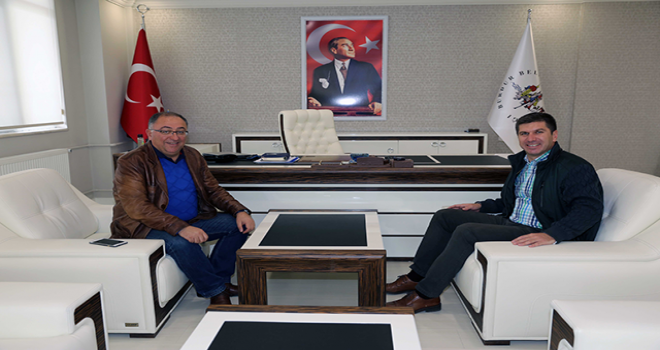 Başkan Salman’dan Başkan Ercengiz’e ziyaret