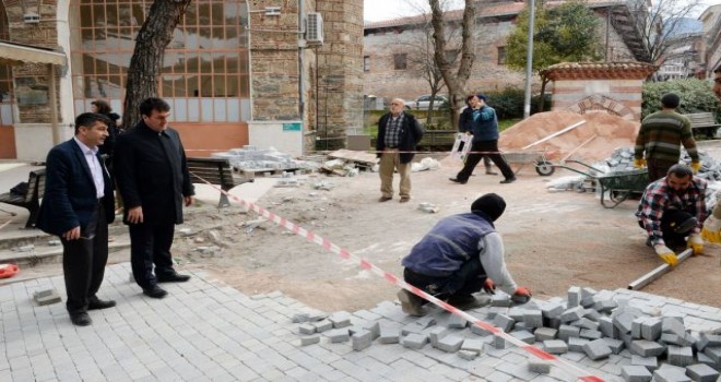 Abdal Camii Çevresi Yenileniyor