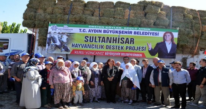 Büyükşehir Belediye Başkanı Özlem Çerçioğlu'ndan çiftçiye destek