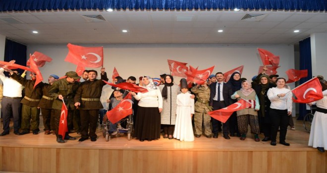 Özel öğrencilerden özel program