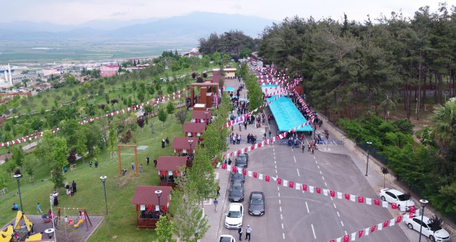 15 Temmuz Millet Bahçesi açıldı