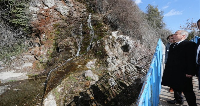 Gümüşsu Şelalesi’ne Büyükşehir eli değiyor